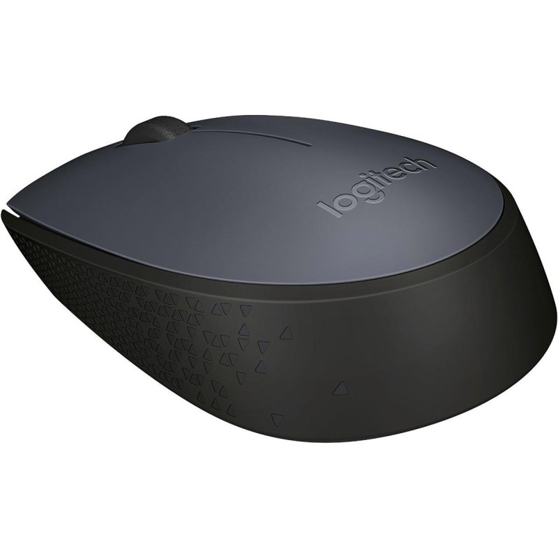 Мишка Logitech M170 бездротова, сіра з чорним