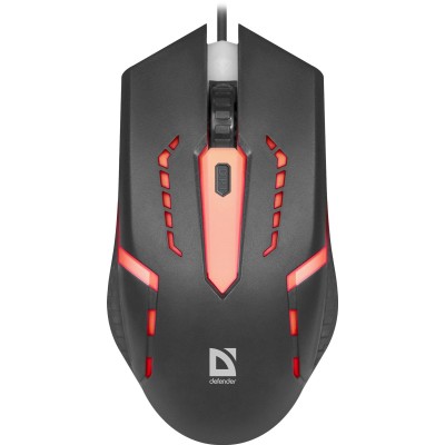 Мишка Defender Flash MB-600L, 4 кн. 1200 dpi, 7 кол. підсвітки