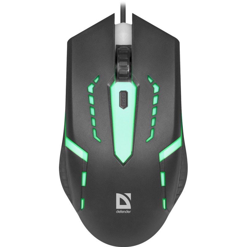 Мишка Defender Flash MB-600L, 4 кн. 1200 dpi, 7 кол. підсвітки