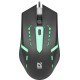 Мишка Defender Flash MB-600L, 4 кн. 1200 dpi, 7 кол. підсвітки
