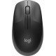 Мишка Logitech M190 бездротова, Full size, Charcoal