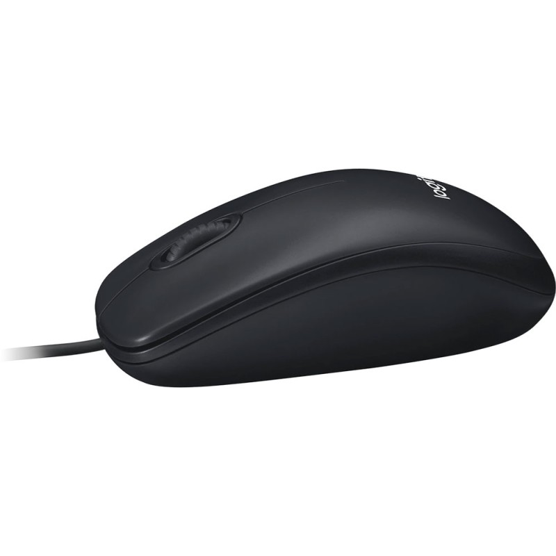 Мишка Logitech M100, 3кн., 1000 dpi, чорна