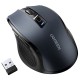 Мишка UGREEN 2.4GHz MU006 бездротова, Bluetooth, 4000dpi., 4кн.,Silence Design, Чорна