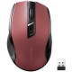 Мишка UGREEN 2.4GHz MU006 бездротова, Bluetooth, 4000dpi., 4кн.,Silence Design, Червона