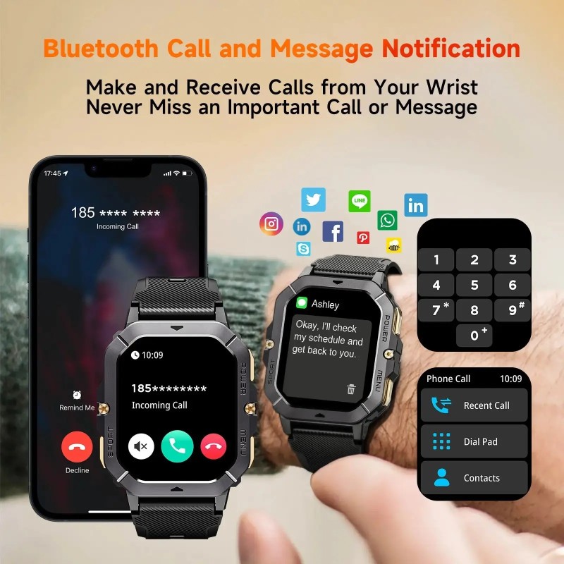 Годинник Oukitel BT101 Black