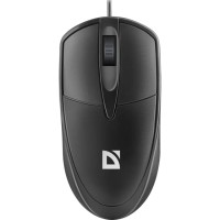 Мишка Defender Trace MB-989, USB, 3кн., 1000dpi, чорна