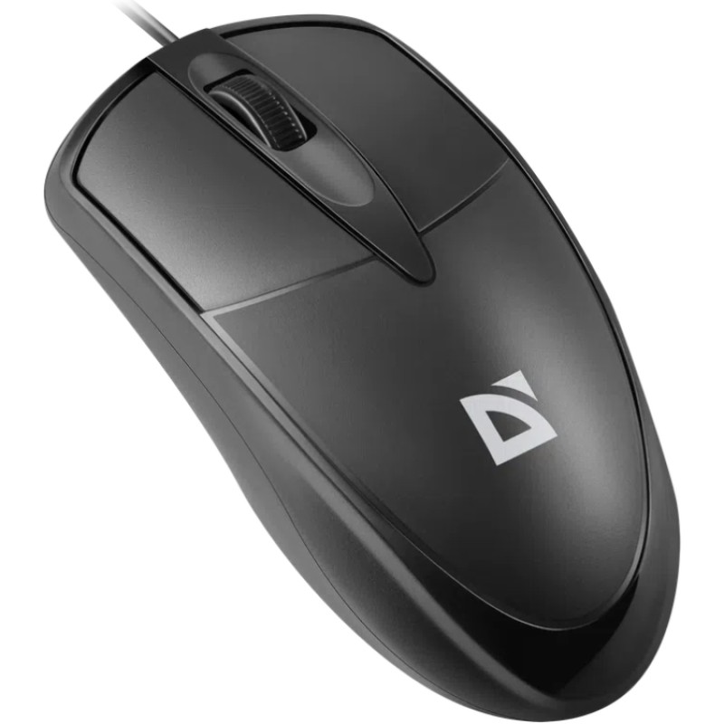 Мишка Defender Trace MB-989, USB, 3кн., 1000dpi, чорна