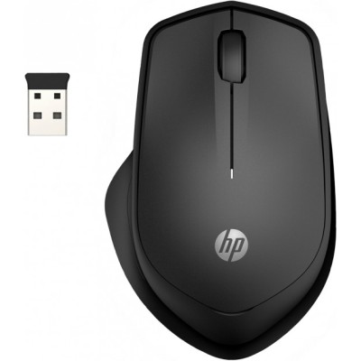Мишка бездротова HP 280 Silent, 3 кн., 1200 dpi, чорна Мишка бездротова HP 280 Silent, 3 кн., 1200 dpi, чорна