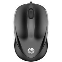Мишка дротова HP 1000 Wired Mouse, 3 кн., 1200 dpi, чорна