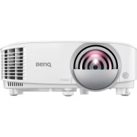 Проєктор BENQ MW809STH, короткофокусний, DLP, WXGA , 3600Lm, 20000:1, D-sub, HDMI, RJ45, білий