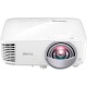 Проєктор BENQ MW809STH, короткофокусний, DLP, WXGA , 3600Lm, 20000:1, D-sub, HDMI, RJ45, білий