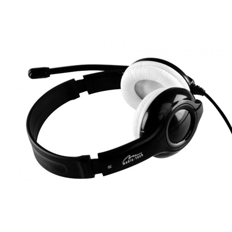 Гарнітура Media-Tech EPSILION USB, Black-White Гарнітура Media-Tech EPSILION USB, Black-White