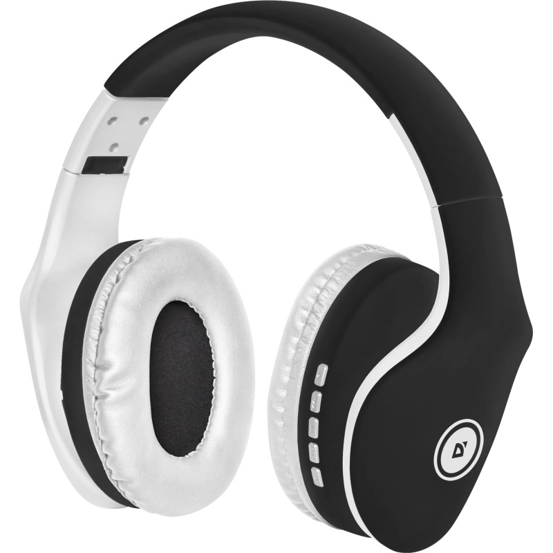 Гарнітура Defender FreeMotion B525 Bluetooth+3,5мм, Black-White