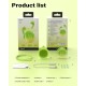 Навушники TWS Acefast T9 avocado green