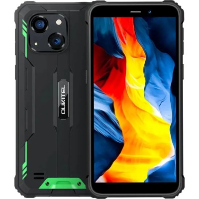 Смартфон Oukitel G2 6"HD+ /4GB/64GB/ T606 / 6300mAh /13+5Мп/ IP69K /NFC Green Смартфон Oukitel G2 6"HD+ /4GB/64GB/ T606 / 6300mAh /13+5Мп/ IP69K /NFC Green