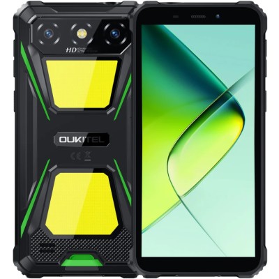 Смартфон Oukitel G5 6" HD+ /4GB/256GB T310 /6300mAh /Ліхтар/13+5Мп/ IP69K/Green Смартфон Oukitel G5 6" HD+ /4GB/256GB T310 /6300mAh /Ліхтар/13+5Мп/ IP69K/Green