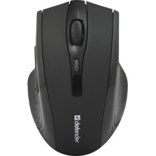 Мишка Defender Accura MM-665, бездротова, 6 кн. до 1200 dpi, чорний