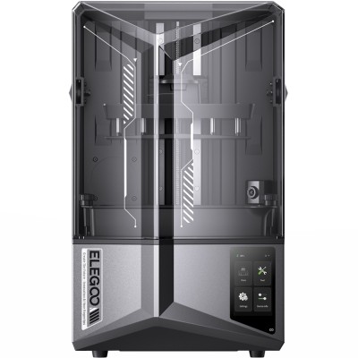 Принтер 3D ELEGOO Saturn 4 Ultra 12K(LCD ±0.1 mm Chitubox MSLA 218.88x122.88x220 mm WiFi USB сірий)