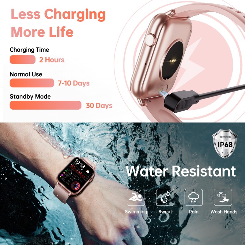 Годинник Oukitel V3 Pink