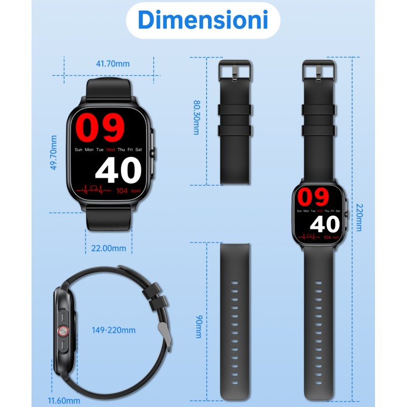 Годинник Oukitel V7 Pro Black