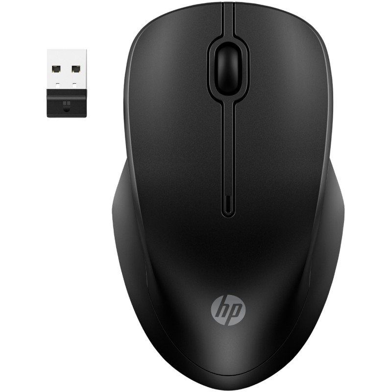 Мишка бездротова HP 255, 3 кн., 1600 dpi, чорна