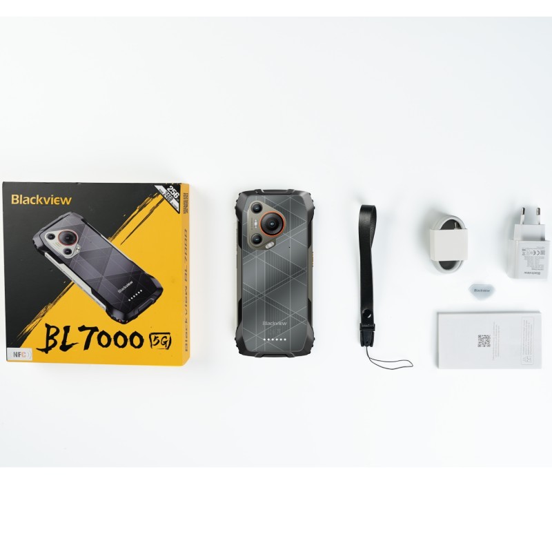 Смартфон Blackview BL7000 6.78"FHD+/8GB/256GB/Dimensity 6300/7500mAh/50+32Мп Night/NFC/IP69/Orange