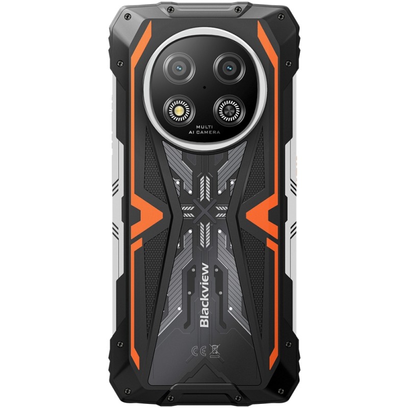 Смартфон Blackview ROCK 2 6.67" HD+ /8GB/256GB/ T8100 /15000mAh / 16+13Мп /IP69K/Orange Смартфон Blackview ROCK 2 6.67" HD+ /8GB/256GB/ T8100 /15000mAh / 16+13Мп /IP69K/Orange