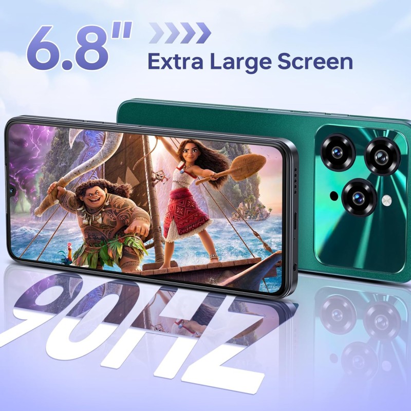 Смартфон Oukitel C6 5G 6.8" HD+ /12GB/512GB/ Dimensity 6300 /5150mAh/ 50+5Мп / Green Смартфон Oukitel C6 5G 6.8" HD+ /12GB/512GB/ Dimensity 6300 /5150mAh/ 50+5Мп / Green