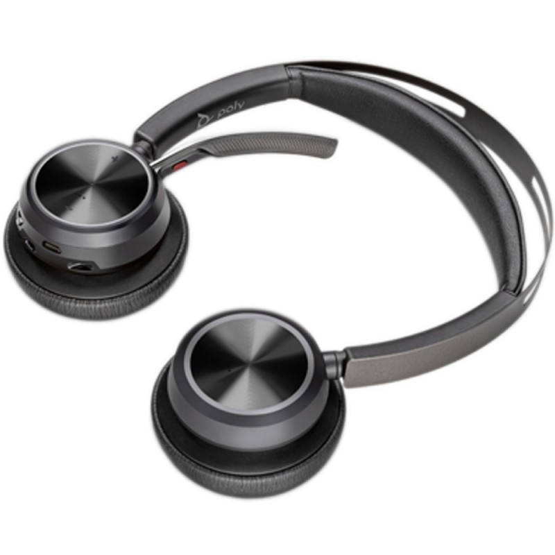 Гарнітура Poly Focus 2 USB-C + USB-C/A Adapter HS with Charge Stand Stereo
