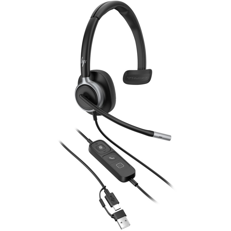 Гарнітура HP Poly Mission 615 Monaural USB-C/A