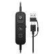 Гарнітура HP Poly Mission 825 Stereo USB-C/A Гарнітура HP Poly Mission 825 Stereo USB-C/A