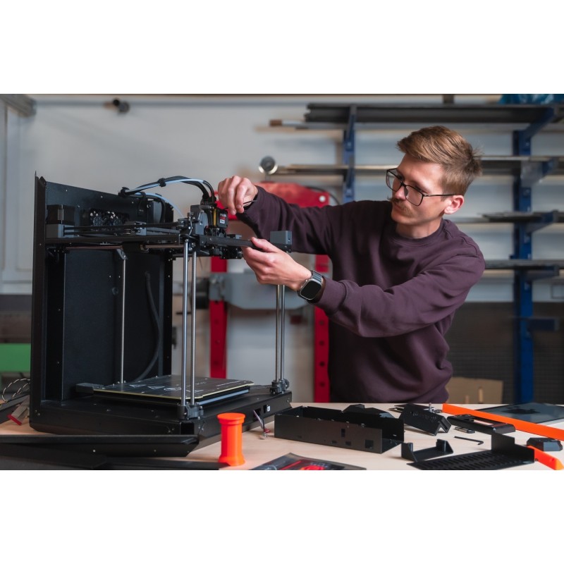Принтер 3D Prusa CORE One+ KIT (FDM 1.75mm 250x220x270 mm USB Ethernet WiFi чорний) DIY kit