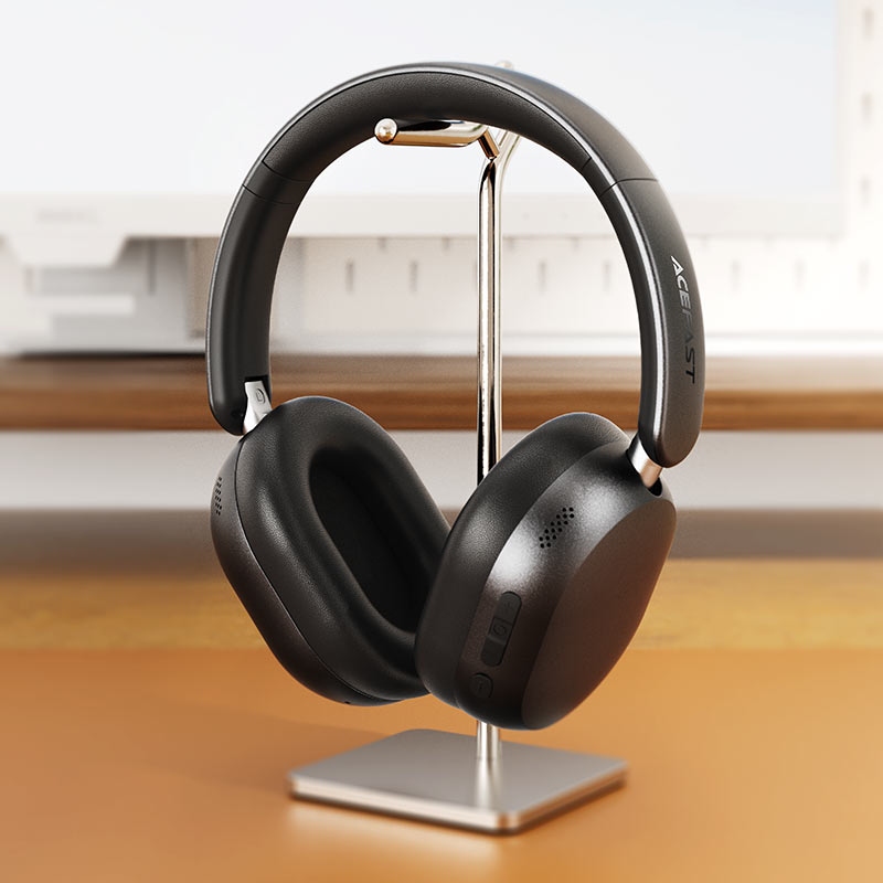 Гарнітура Acefast H12 Hybrid ANC, Bluetooth, Black