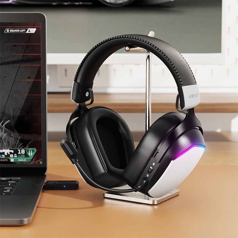 Гарнітура ігрова Acefast H11, Bluetooth+3,5мм White