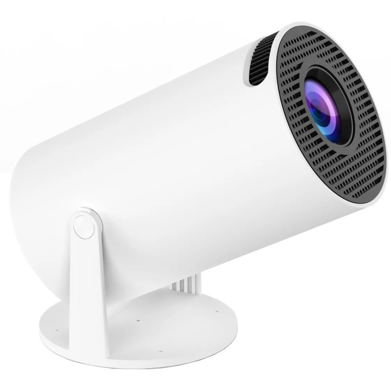 Проєктор AGN HY300A LED projector HD 100AL 16:9 RK3326 1G/8G Android 9 HDMI WiFi BT білий