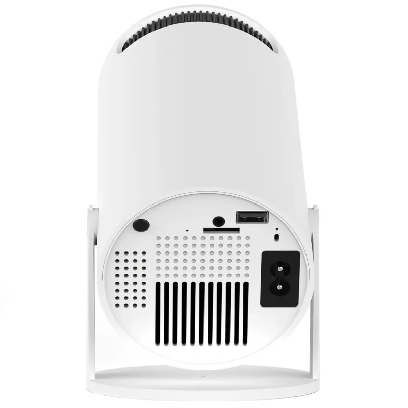 Проєктор AGN HY300A LED projector HD 100AL 16:9 RK3326 1G/8G Android 9 HDMI WiFi BT білий