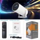 Проєктор AGN HY300A LED projector HD 100AL 16:9 RK3326 1G/8G Android 9 HDMI WiFi BT білий