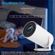 Проєктор AGN HY300A LED projector HD 100AL 16:9 RK3326 1G/8G Android 9 HDMI WiFi BT білий