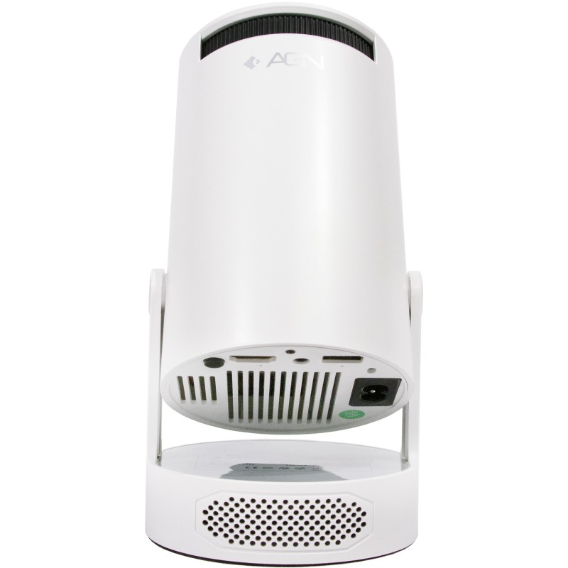 Проєктор AGN HY300Pro+ LED projector HD 150AL 16:9 RK3326 1G/8G Android 12 HDMI WiFi BT білий