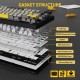 Клавіатура ігрова механічна Attack Shark X820 Ultra 81кл. RGB, Wireless, Shark Axis, Moonlight