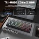 Клавіатура ігрова магнітна Attack Shark X68 Pro HE 66кл. RGB, Wireless, Moonlit Night