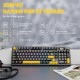 Клавіатура ігрова механічна Attack Shark X98 Pro 99кл. RGB, Wireless, TFT disp., Star Black