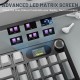 Клавіатура ігрова механічна Attack Shark X98 Pro 99кл. RGB, Wireless, TFT disp., Moonlit Night