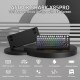 Клавіатура ігрова механічна Attack Shark X85PRO 82кл. RGB, Wireless, Moonlit Night