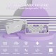Клавіатура ігрова механічна Attack Shark X85PRO 82кл. RGB, Wireless, Lavender