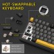 Клавіатура ігрова механічна Attack Shark X85PRO 82кл. RGB, Wireless, Star Black Клавіатура ігрова механічна Attack Shark X85PRO 82кл. RGB, Wireless, Star Black