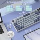 Клавіатура ігрова механічна Attack Shark K86 87кл.RGB,Wireless, Blue Whale перемикачі,Moonlit Night Клавіатура ігрова механічна Attack Shark K86 87кл.RGB,Wireless, Blue Whale перемикачі,Moonlit Night
