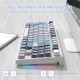 Клавіатура ігрова механічна Attack Shark K86 87кл.RGB,Wireless, Blue Whale перемикачі,Moonlit Night Клавіатура ігрова механічна Attack Shark K86 87кл.RGB,Wireless, Blue Whale перемикачі,Moonlit Night