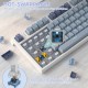 Клавіатура ігрова механічна Attack Shark K86 87кл.RGB,Wireless, Blue Whale перемикачі,Moonlit Night Клавіатура ігрова механічна Attack Shark K86 87кл.RGB,Wireless, Blue Whale перемикачі,Moonlit Night