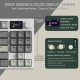 Клавіатура ігрова механічна Attack Shark K86 87кл.RGB,Wireless, Business Gray